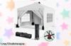 Gazebo plegable 3x3 m de VOUNOT, ideal para tus fiestas y escapadas: ¡precio loco y fácil de montar! Protege del sol y la lluvia. No te lo pierdas, hazlo tuyo ya.