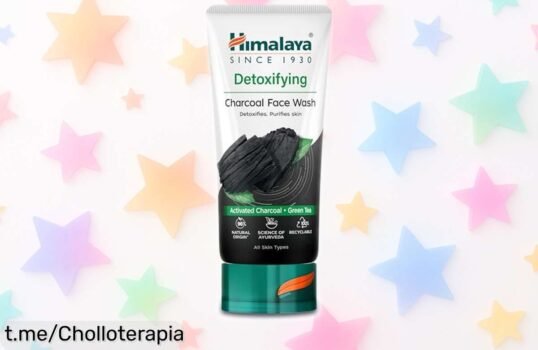 Gel limpiador facial Himalaya Detoxifying: renueva tu piel con té verde y carbón de coco, ¡ofertón inesperado que no te puedes perder!