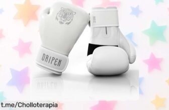 Guantes de boxeo Dripex 10 oz con protección y transpiración al mejor precio, ¡aprovecha este ofertón para dejar huella en el ring antes que se acaben!