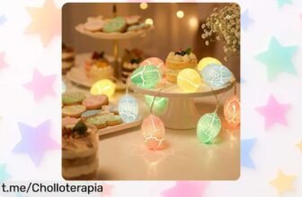 Guirnalda de luces AebeChun con 10 huevos LED agrietados: chollazo festivo que ilumina tu hogar ¡No te quedes sin la magia al mejor precio!
