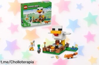 Haz volar tu imaginación con la granja de juguete LEGO Minecraft: ¡huevos que salen de verdad y diversión sin límites para crear recuerdos inolvidables!