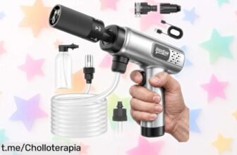 Hidrolimpiadora inalámbrica portátil de 1800W: limpieza fácil y rápida para que todo brille, ¡no te pierdas esta oferta increíble y haz tu vida más sencilla ya!