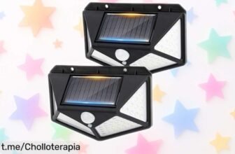 Ilumina tu jardín con el pack de 2 luces solares GRIFEMA, ¡un ofertón increíble para disfrutar tus noches al aire libre! No te quedes sin la tuya y dale vida a tus espacios ahora mismo.