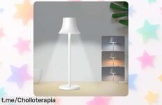 Ilumina tu vida con la lámpara portátil Jueholla Mini: 32 horas de luz, 3 modos y al mejor precio ¡No dejes pasar esta oportunidad única!
