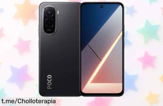 Impactante móvil Xiaomi POCO M7 con batería gigante de 7000 mAh, ¡prepárate para disfrutar un super chollo que no se repetirá!