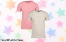 Impactante pack de 2 camisetas Next Level 3600, algodón suave y resistente a encogimientos: ¡ofertón en colores vibrantes hasta la talla 4XL que no querrás dejar escapar!