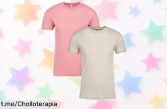 Impactante pack de 2 camisetas Next Level 3600, algodón suave y resistente a encogimientos: ¡ofertón en colores vibrantes hasta la talla 4XL que no querrás dejar escapar!