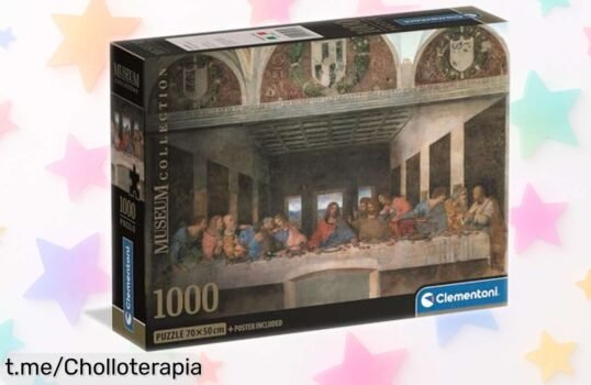 Impactante puzzle de 1000 piezas La última cena, Clementoni Museum a precio de ganga que te hará disfrutar mientras compartes momentos únicos en familia. ¡Hazlo tuyo ya!