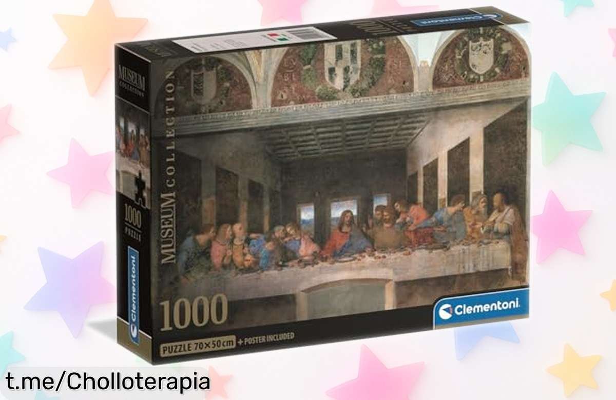 Impactante puzzle de 1000 piezas La última cena, Clementoni Museum a precio de ganga que te hará disfrutar mientras compartes momentos únicos en familia. ¡Hazlo tuyo ya!