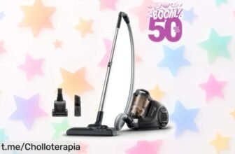 Impecable aspirador de trineo Rowenta RO2945 sin bolsa a un precio de escándalo, ¡no te lo puedes perder para tener tu hogar brillando ya!