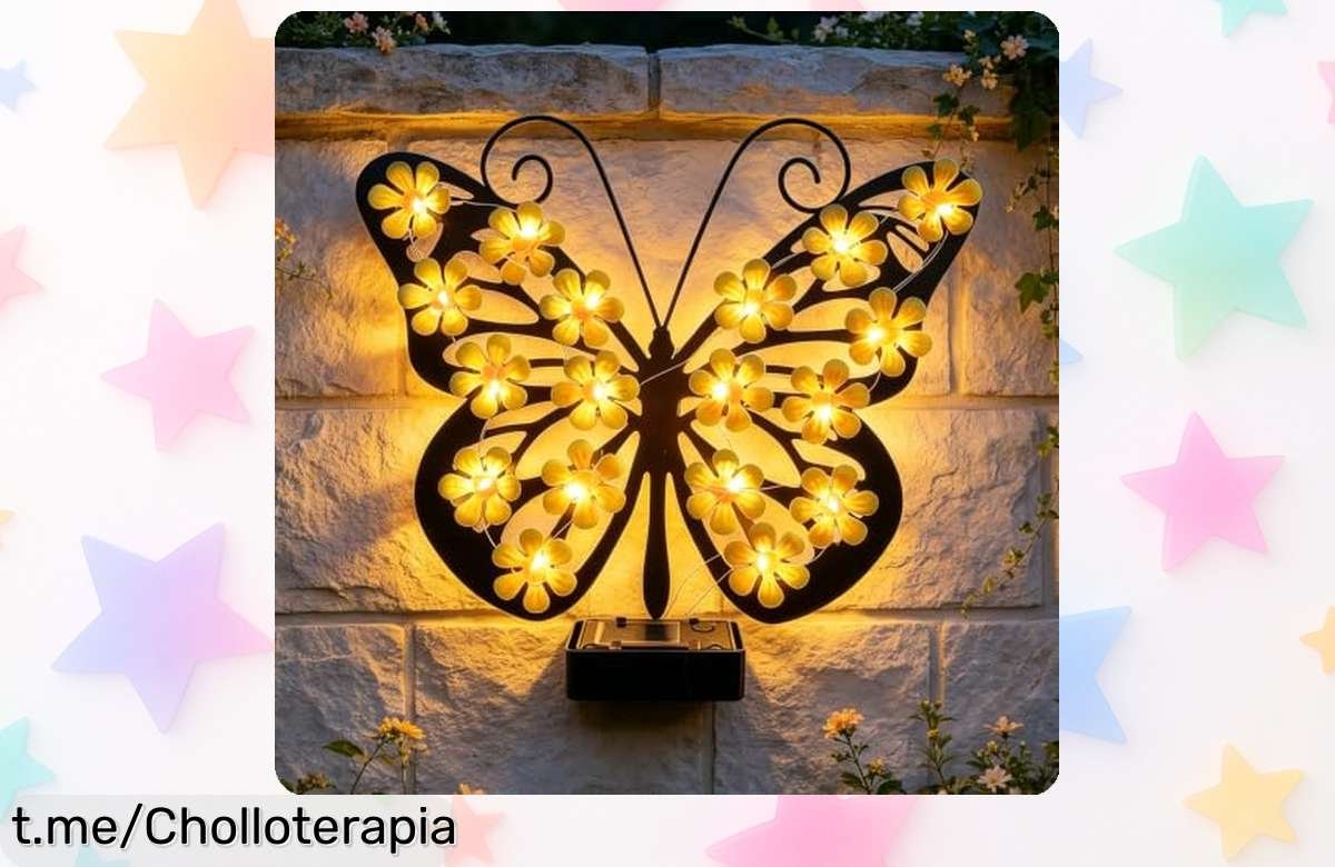 Impresionante aplique solar LED de pared tipo animal para jardín, ¡ahora a precio loco! Ilumina tu espacio exterior y siente la magia cada noche.