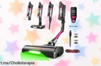 Impresionante aspiradora escoba sin cable FAMIVAC FV3 a precio loco: ¡haz de tu hogar un lugar impecable con menos esfuerzo! No dejes pasar esta oportunidad inolvidable.