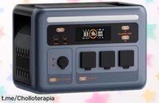 Impresionante estación de energía portátil PowerMax 1800SE, con carga rápida y 11 salidas: ¡super chollo para tener electricidad siempre que la necesites!