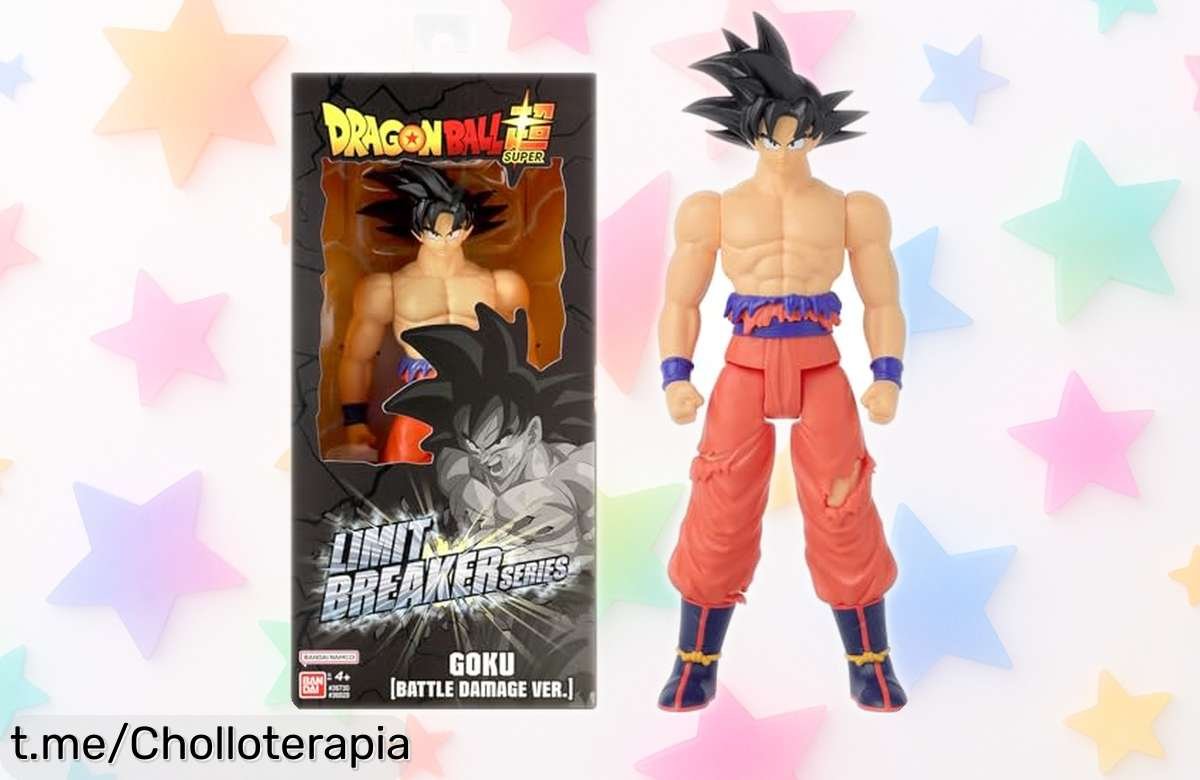 Impresionante figura articulada de Goku BANDAI a 30 cm, detalles brutales para batallas épicas ¡No dejes pasar este precio escandaloso y despierta tu héroe interior ya!