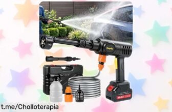 Impresionante hidrolimpiadora a batería con 45 bares de potencia, ¡precios bajísimos que te harán disfrutar de un hogar reluciente y siempre listo para presumir!