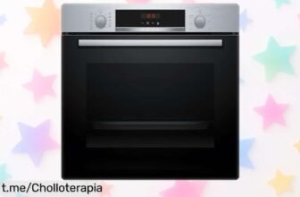 Impresionante horno multifunción Bosch HBA574ES3, cocina como un chef y olvídate de la limpieza con su autolimpieza pirolítica, ¡no te lo pierdas al precio rebajado que tiene!