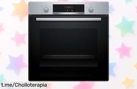 Impresionante horno multifunción Bosch HBA574ES3, cocina como un chef y olvídate de la limpieza con su autolimpieza pirolítica, ¡no te lo pierdas al precio rebajado que tiene!