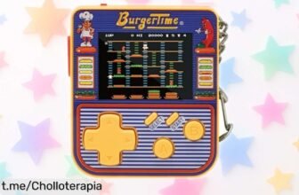 Impresionante mini consola arcade Super Micro Burgertime: revive los clásicos BurgerTime, Karate Champ y Side Pocket a un precio rebajado que no podrás dejar pasar.