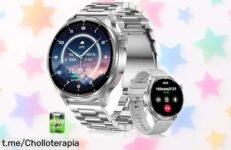 Impresionante reloj inteligente Fitdafit para hombre con batería de larga duración que te acompaña en todas tus aventuras, no te lo pierdas por esta ocasión única y siente la libertad.