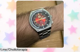 Impresionante reloj multifunción Hot Orient con calendario y diseño elegante, ¡aplica el cupón y hazte con este chollazo antes de que se acabe!