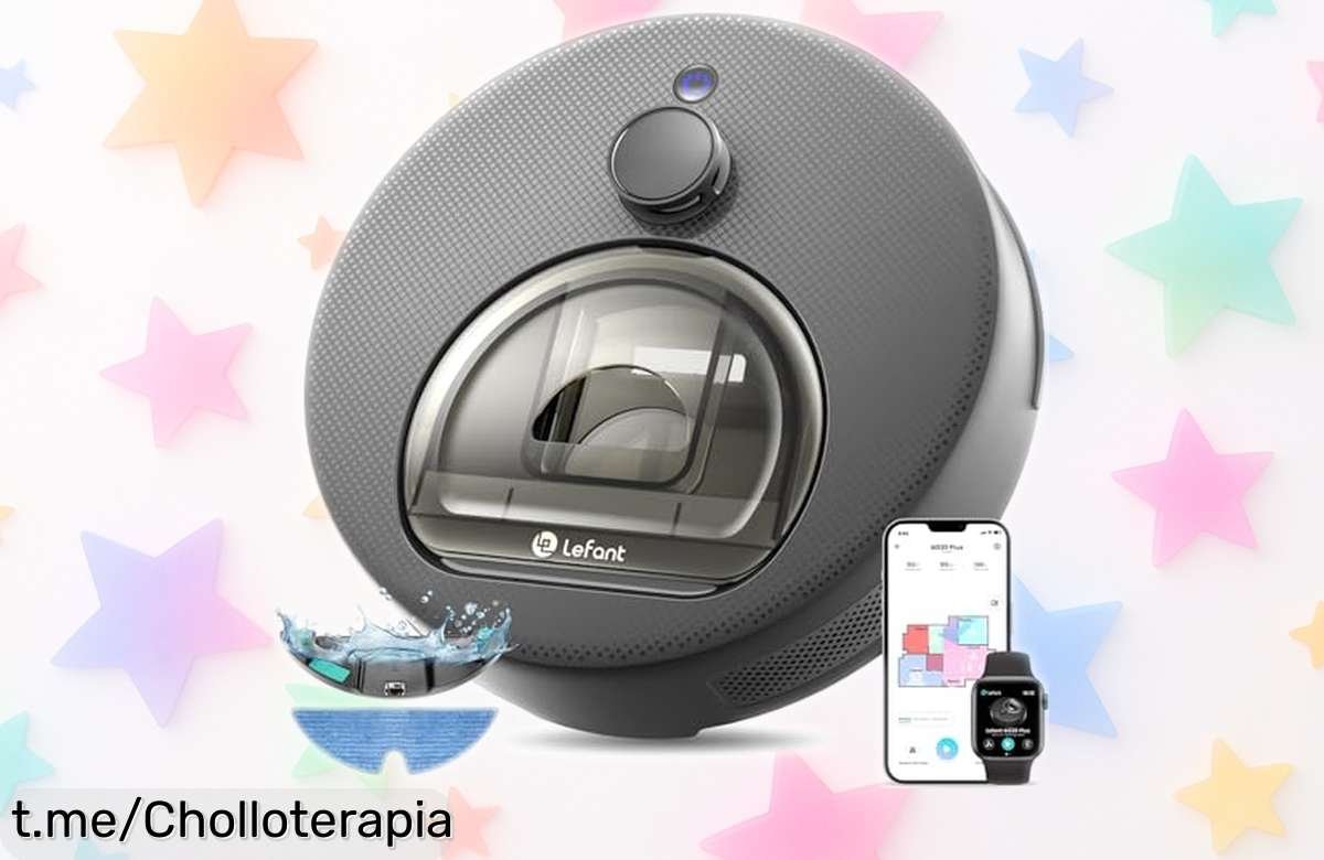 Impresionante robot aspirador y fregasuelos Lefant M330 Plus, ¡descuento brutal para olvidarte del polvo y disfrutar más tiempo libre!