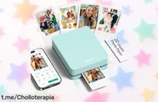 Impresora de fotos portátil Nelko PP01, captura tus recuerdos al instante y decóralos como quieras por un precio loco que no se repetirá. ¡Hazlo tuyo antes de que desaparezca!