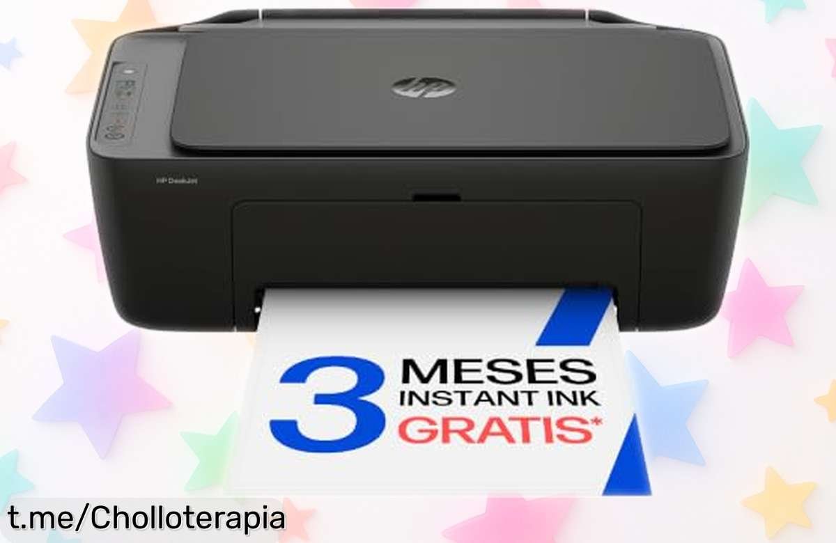 Impresora multifunción HP DeskJet 2920 con WiFi: ¡revoluciona tu hogar y aprovecha este chollazo para imprimir, copiar y escanear! No te lo pierdas.