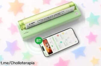 Impresora térmica portátil A4 Bisofice P80: tu aliada para imprimir fácil desde el móvil, a precio de ganga. ¡No dejes pasar esta oportunidad y llévala contigo a todas partes!