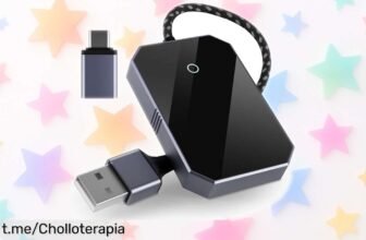 Increíble adaptador inalámbrico para CarPlay y Android Auto, plug and play a precio loco; olvídate de los cables y disfruta tu música como nunca antes ¡Hazlo tuyo ya!