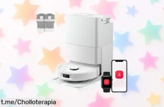 Increíble aspiradora y fregona Roborock QV 35A con estación multifuncional a precio de regalo, ¡no dejes pasar esta oferta espectacular que hará brillar tu hogar!