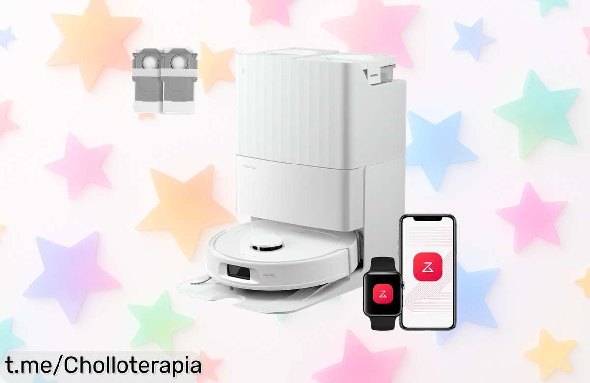 Increíble aspiradora y fregona Roborock QV 35A con estación multifuncional a precio de regalo, ¡no dejes pasar esta oferta espectacular que hará brillar tu hogar!