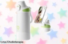 Increíble botella de agua térmica Fjbottle 600 ml a un precio rebajado, perfecta para llevarla siempre contigo y disfrutar sin derrames; aprovecha este chollazo ya mismo.