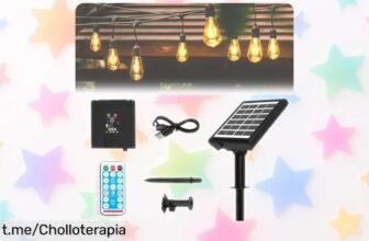 Increíble caja de control HUIKUANGEU para luces solares con mando a distancia y 8 modos - ¡aprovecha esta oferta única antes que se agote!
