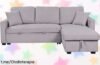 Increíble chaise longue con cama reversible LUCY, el sofá-cama práctico que te cambiará la vida y ahora a un precio de ganga que no podrás creer. ¡No te quedes sin él!
