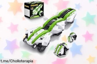 Increíble coche teledirigido Snake para niños con giros y acrobacias fáciles, ¡ahora a un precio de escándalo! Regala diversión sin límites a tus peques.