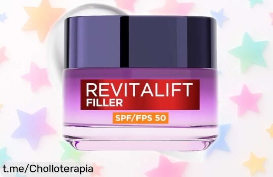 Increíble crema hidratante L'Oréal Paris Revitalift Filler N1 con SPF 50 a precio loco: ¡Dile adiós a las arrugas y dale un resplandor único a tu piel ya!