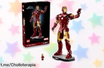 Increíble figura articulada de Iron Man Mark 3 de LEGO Marvel con detalles brutales y minifigura, ¡ahora a un precio rebajado que no puedes dejar pasar!