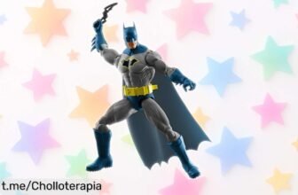 Increíble figura de Batman 16,5 cm Mattel para batallas épicas en casa y a un precio rebajado que no volverás a ver: ¡siente la emoción de ser el héroe ya!