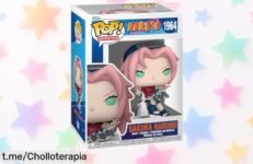 Increíble figura de vinilo Sakura Haruno Funko Pop! a un precio de ganga, ¡no te la pierdas y completa tu colección con este regalazo para fans del anime ya!
