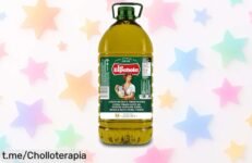 Increíble garrafa de 5 litros de aceite de oliva virgen extra La Española, calidad y sabor que harán brillar tus platos a un precio rebajado que no podrás dejar pasar.