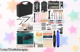Increíble kit de 342 herramientas para impresora 3D que necesitas, ¡chollazo para makers que no querrás perderte! Aprovecha esta oferta y lleva tus creaciones al siguiente nivel.