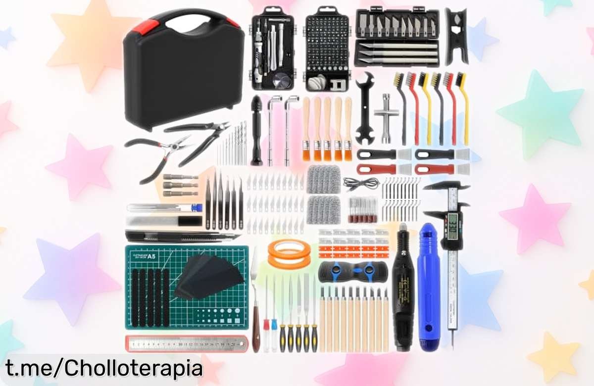 Increíble kit de 342 herramientas para impresora 3D que necesitas, ¡chollazo para makers que no querrás perderte! Aprovecha esta oferta y lleva tus creaciones al siguiente nivel.