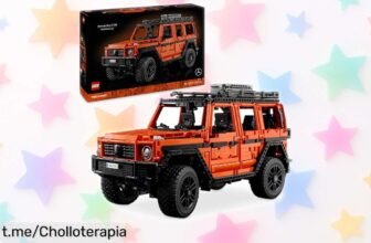 Increíble maqueta de coche 4x4 LEGO Technic MercedesBenz G 500 Professional Line: ¡hazla tuya antes que se acabe y sorprende a todos con una pieza única!
