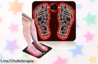 Increíble masajeador de pies eléctrico EMS con 8 modos y 19 intensidades a un precio loco, ¡alivia la fatiga y revitaliza tu bienestar! ¡No dejes pasar esta oportunidad única!