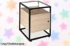 Increíble mesita de noche tectake: elegancia industrial con puerta magnética ¡llega a tu hogar para dar un aire moderno ya! Aprovecha el precio loco y hazla tuya hoy mismo.