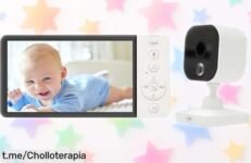 Increíble monitor de bebé PNI BM500 con pantalla de 5” y visión nocturna a precio rebajado: cuida a tu peque las 24 horas ¡no te lo pierdas!