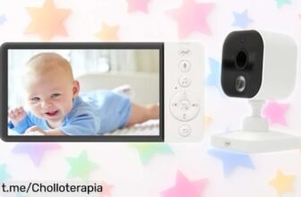 Increíble monitor de bebé PNI BM500 con pantalla de 5” y visión nocturna a precio rebajado: cuida a tu peque las 24 horas ¡no te lo pierdas!