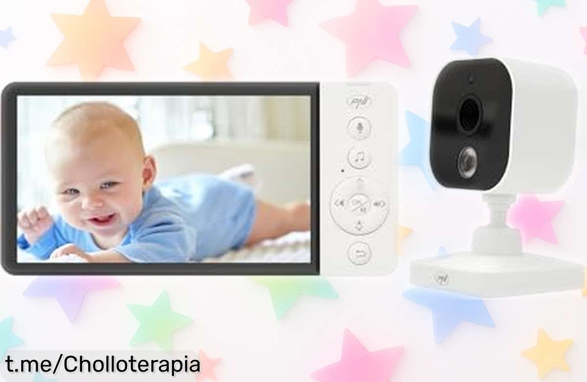 Increíble monitor de bebé PNI BM500 con pantalla de 5” y visión nocturna a precio rebajado: cuida a tu peque las 24 horas ¡no te lo pierdas!