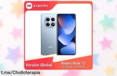 Increíble móvil Xiaomi Redmi Note 15 con cámara de 108 MP y pantalla AMOLED a un precio bajísimo, ¡aplica el cupón y no te quedes sin el tuyo antes que se acaben!