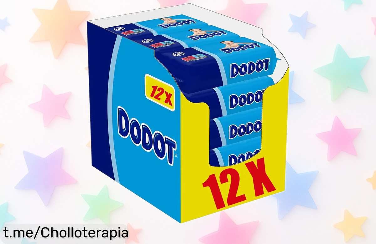 Increíble pack de 624 toallitas Dodot para bebé a un precio irreal: Limpieza e hidratación en cada pasada que hará sonreír a tu pequeño, ¡aprovecha esta oferta antes que se acabe!